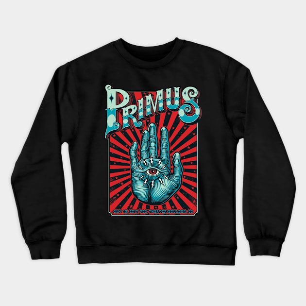 Primus hand symbol Crewneck Sweatshirt by Fabecco Designs